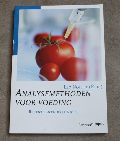 Analysemethoden voor voeding (Leo Nollet, Red.), Ophalen of Verzenden, Gelezen, Leo Nollet, Natuurwetenschap