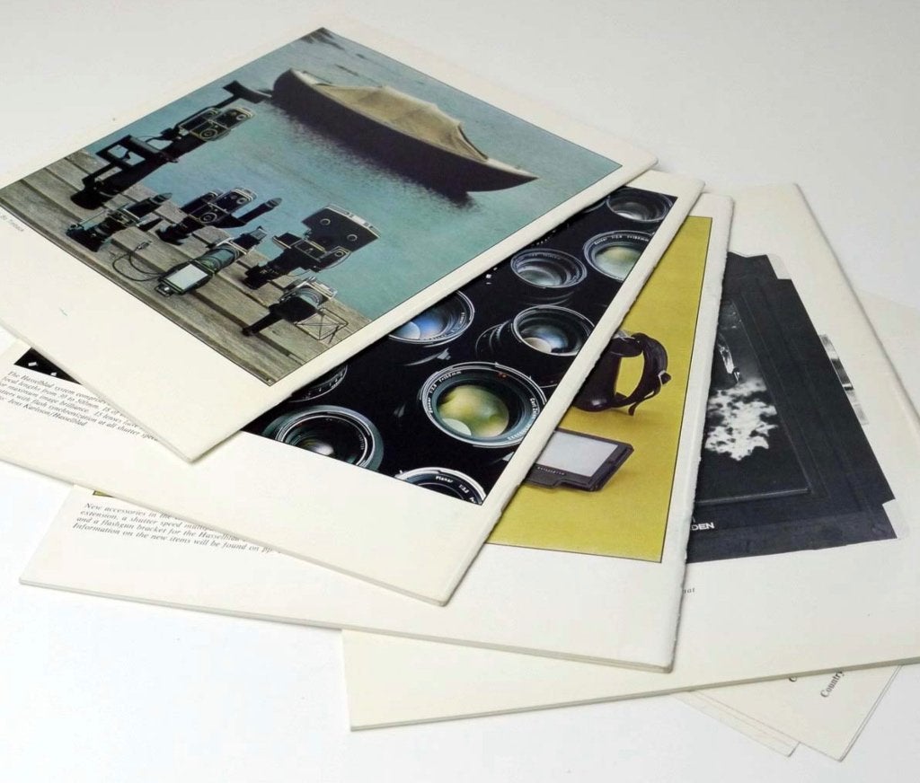 Gezocht: Hasselblad tijdschriften, folders en handleidingen, Ophalen of Verzenden, Gebruikt, Compact, Overige Merken