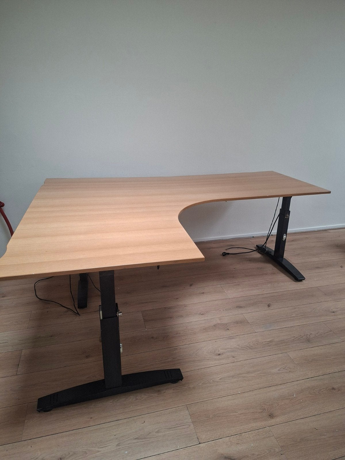 Gratis grote hoekbureau, Ophalen, Gebruikt