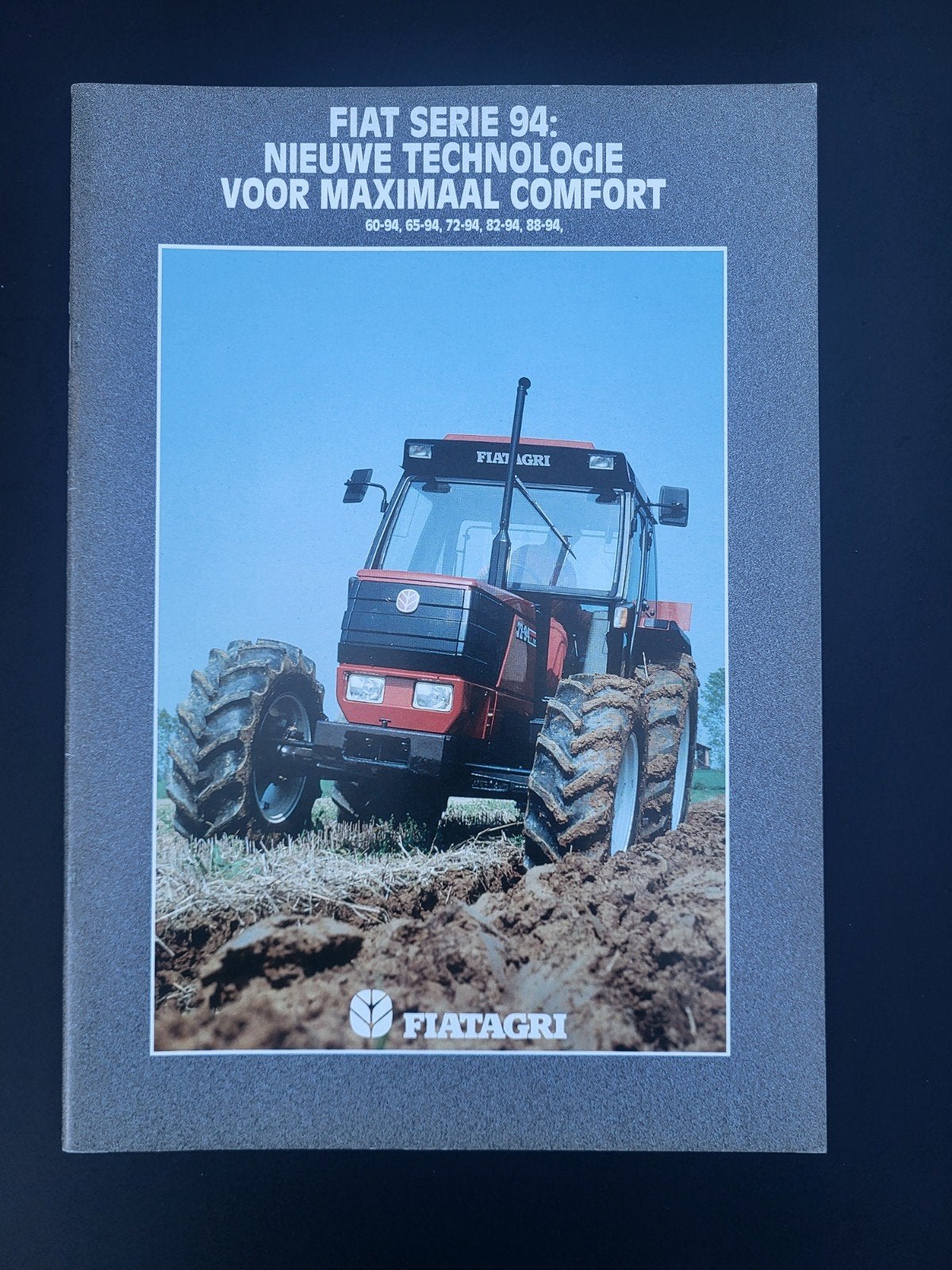 tractor folder Fiatagri serie 94, Ophalen of Verzenden, Zo goed als nieuw