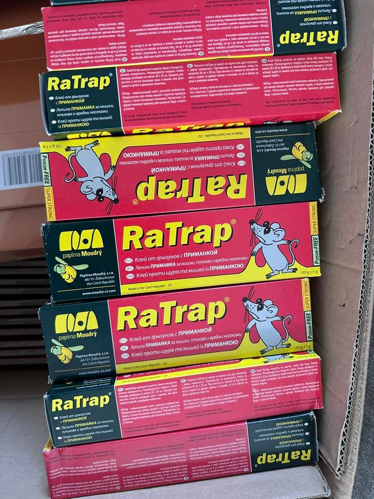 RaTrap lijmplank lijmtube. muizenlijm, Ophalen of Verzenden, Overige typen