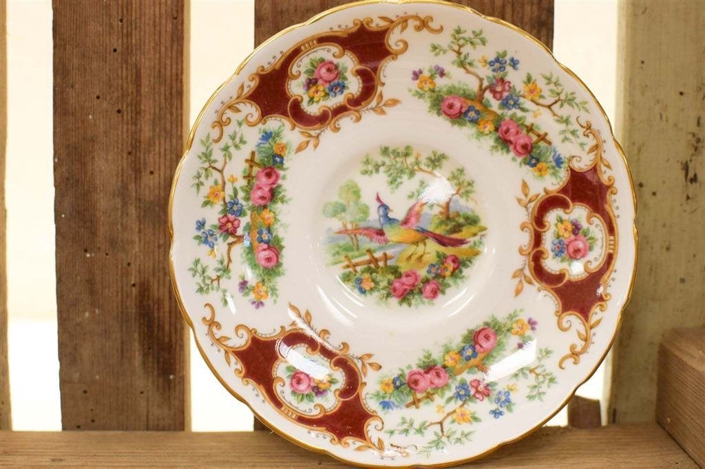 7 stuks Coalport porseleinen schoteltjes 45646, Gebruikt, Ophalen of Verzenden, Bord(en), Overige stijlen