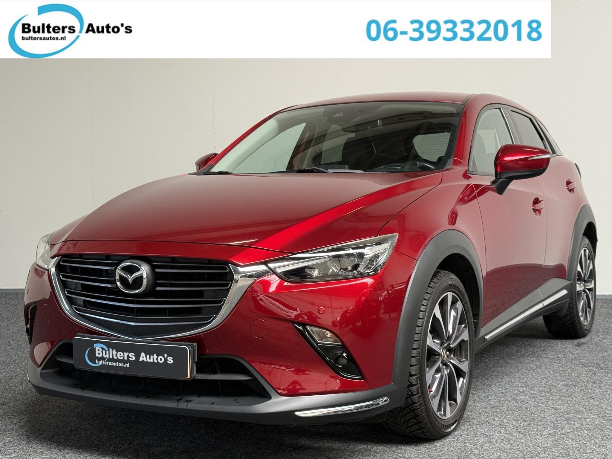 Mazda CX-3 2.0 SkyActiv-G 120 SkyLease GT | NAVI | 18” | C, Auto's, Mazda, 4 cilinders, Handgeschakeld, SUV of Terreinwagen, 1162 kg