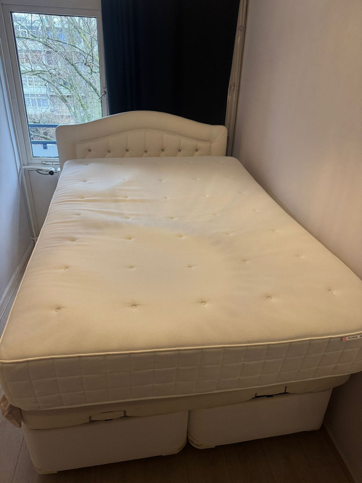 Ikea Hyllestad matras 140x200, Ophalen, Tweepersoons, 140 cm, Zo goed als nieuw