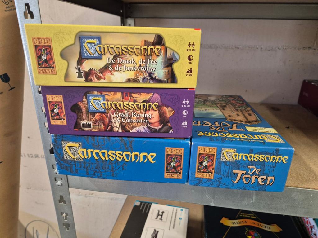 Carrassonne meerdere spellen, Ophalen of Verzenden