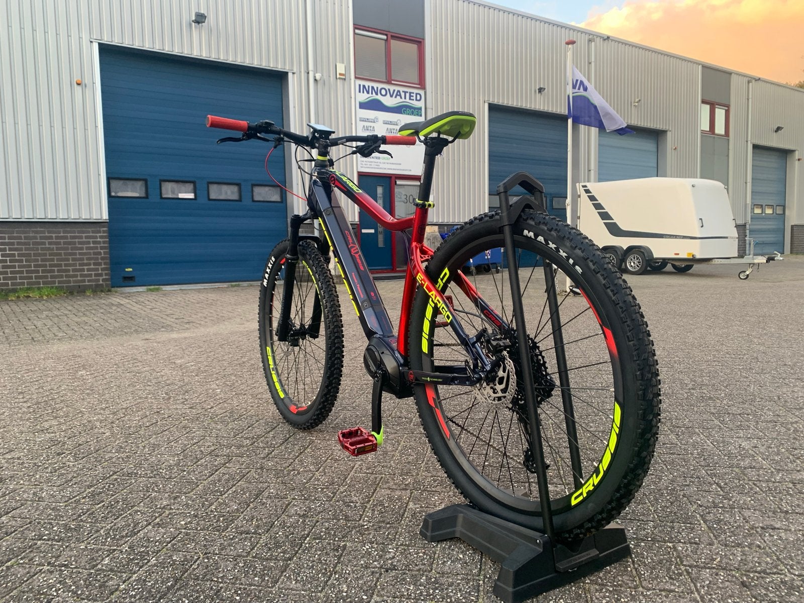 Crussis E-Largo M500 900Wh RockShox e-MTB, Fietsen en Brommers, Elektrische fietsen, Zo goed als nieuw, 51 tot 55 cm, 50 km per accu of meer