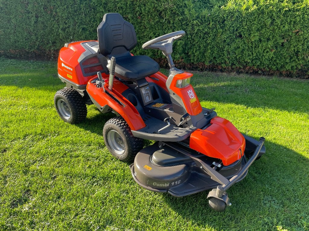 Husqvarna R 316TXs AWD Frontmaaier, Ophalen, Gebruikt, Elektrische starter, 120 cm of meer