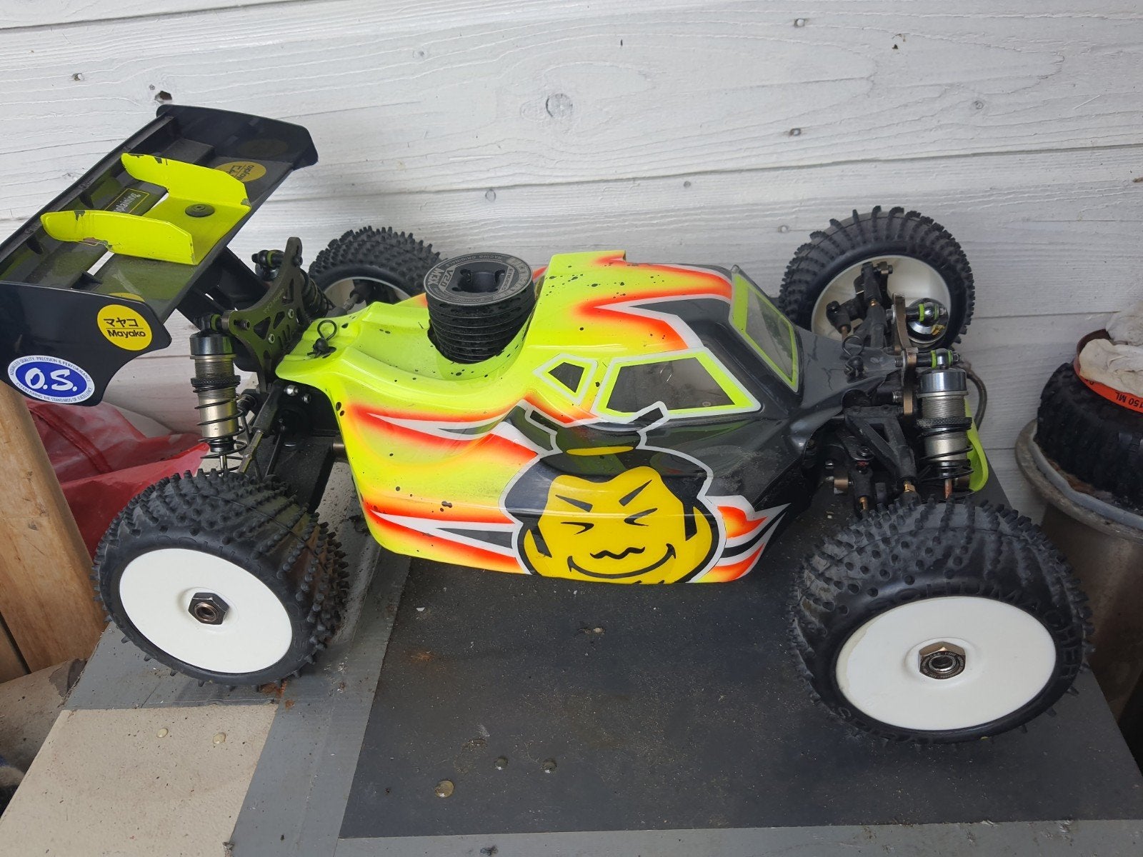 RC Nitro Buggy - Offroad Raceklaar, Hobby en Vrije tijd, Gebruikt, Auto offroad, Ophalen of Verzenden, Schaal 1:8