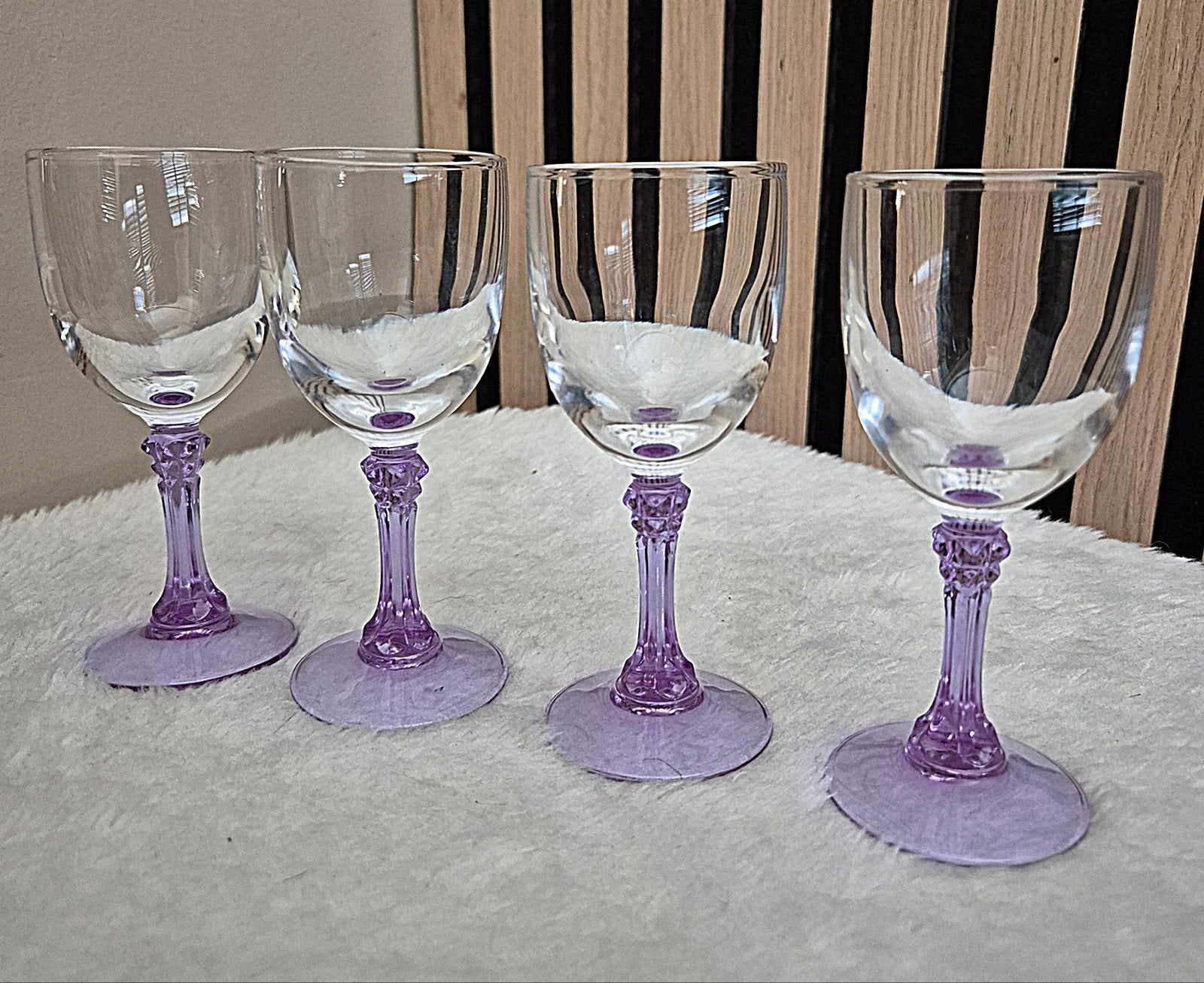 4 Cristal d'Arques Lude Lilas likeurglazen
Witte wij, Ophalen of Verzenden, Nieuw, Overige typen
