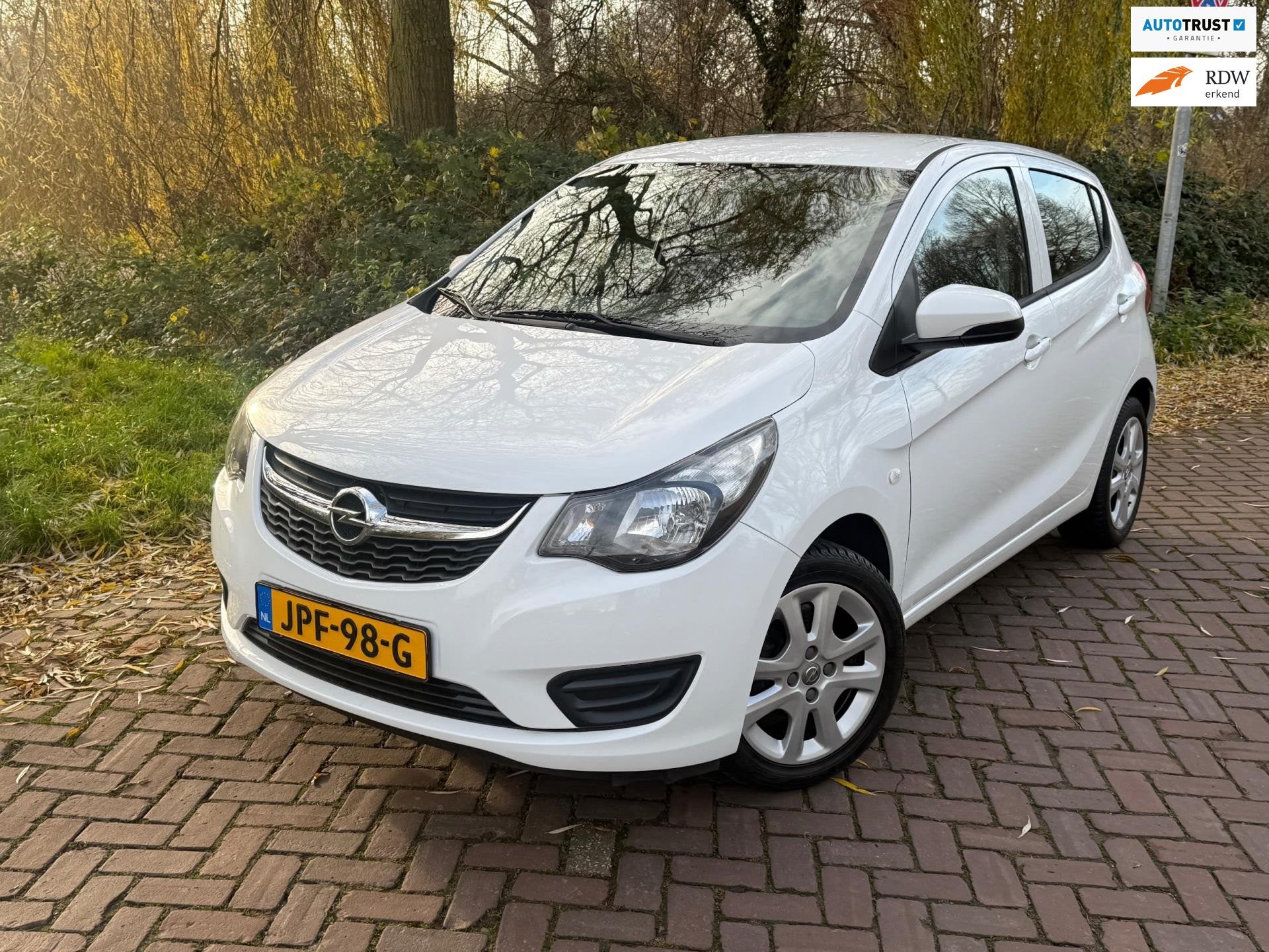 Opel KARL 1.0 ecoFLEX Edition 1 Eig. b.j. 1-2017 Airco 80000, Auto's, Opel, Voorwielaandrijving, Dealer onderhouden, Gebruikt