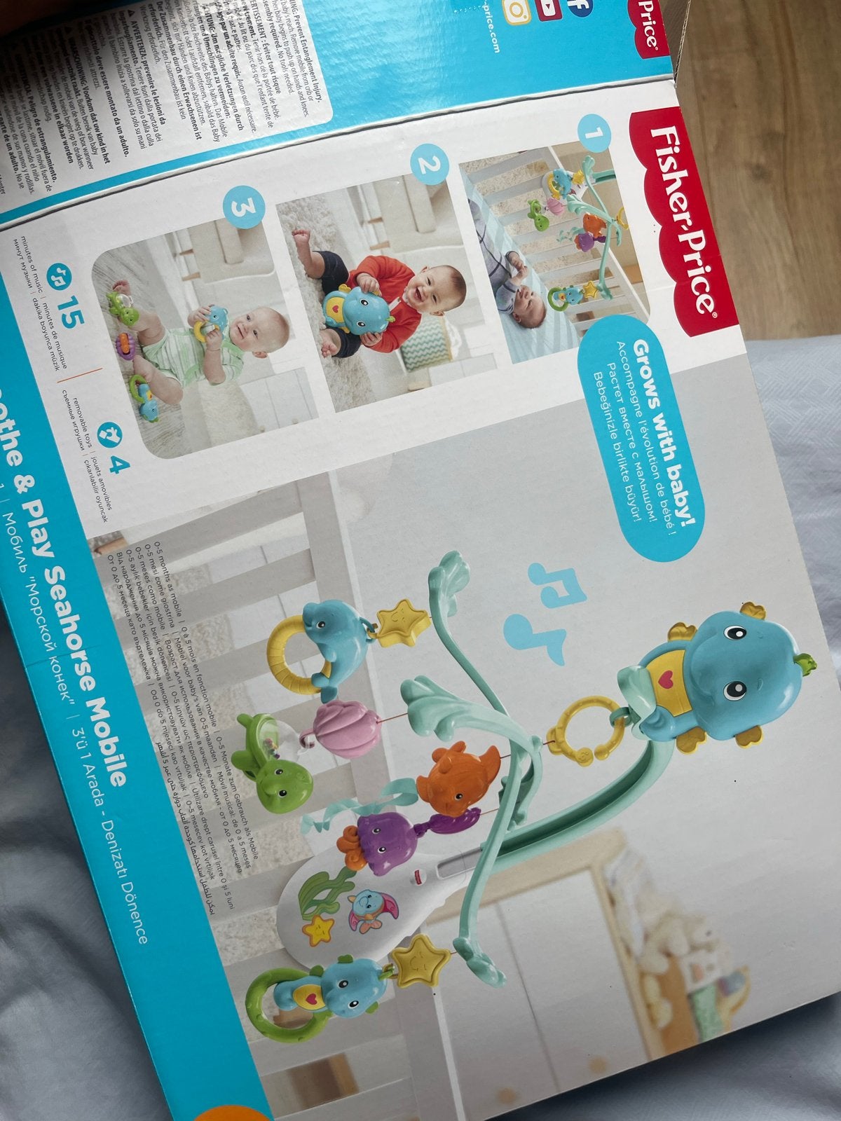 Muziekmobiel, Kinderen en Baby's, Ophalen, Gebruikt, Mobiel, Met geluid