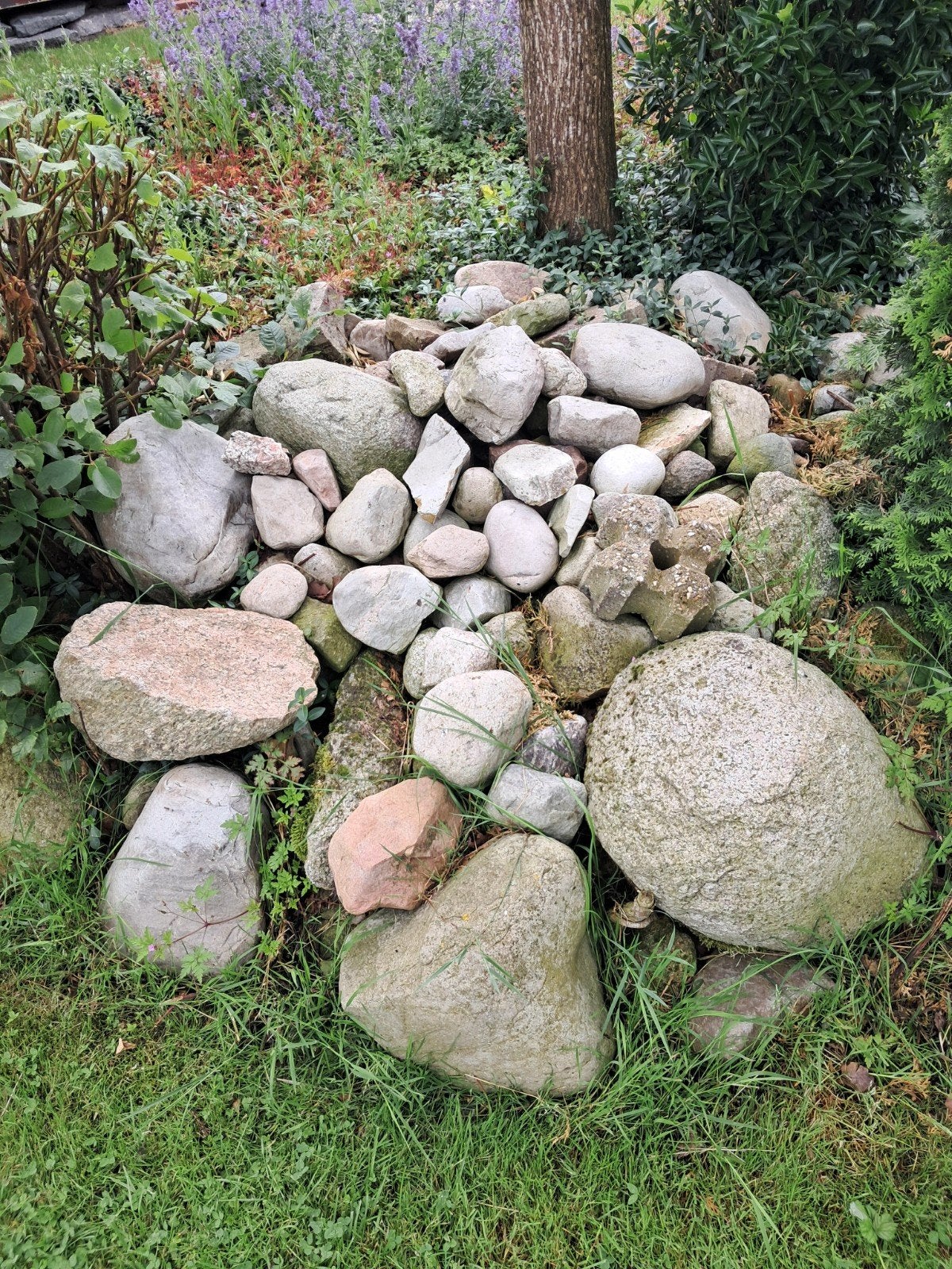 Gratis veldkeien, Tuin en Terras, Ophalen of Verzenden