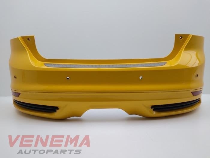 Achterbumper van een Ford Focus (K), 12 maanden garantie, Gebruikt, -, -
