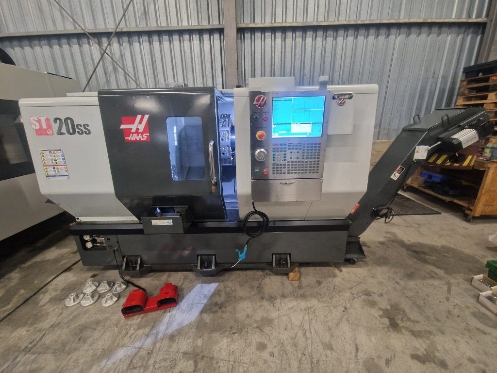 CNC draaibank Haas ST-20SS, Doe-het-zelf en Verbouw, Ophalen, Zo goed als nieuw, Metaaldraaibank, Computergestuurd (Cnc)