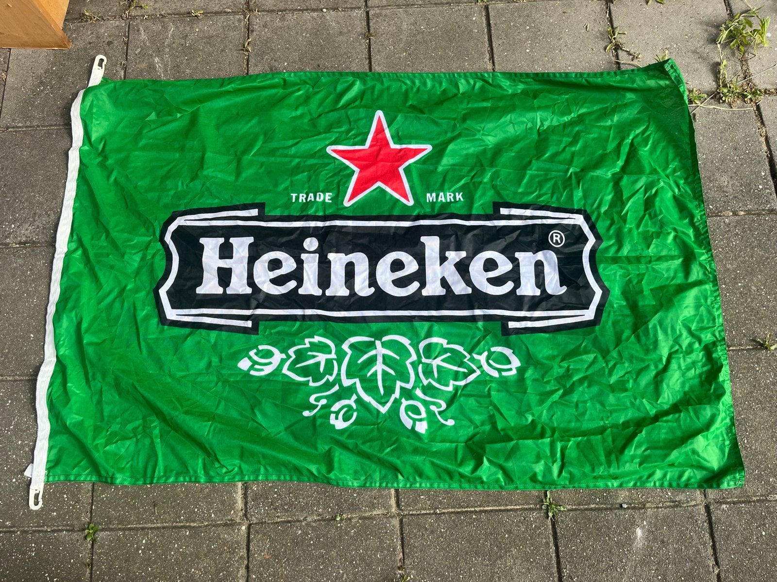 Heineken vlag, Ophalen of Verzenden, Zo goed als nieuw