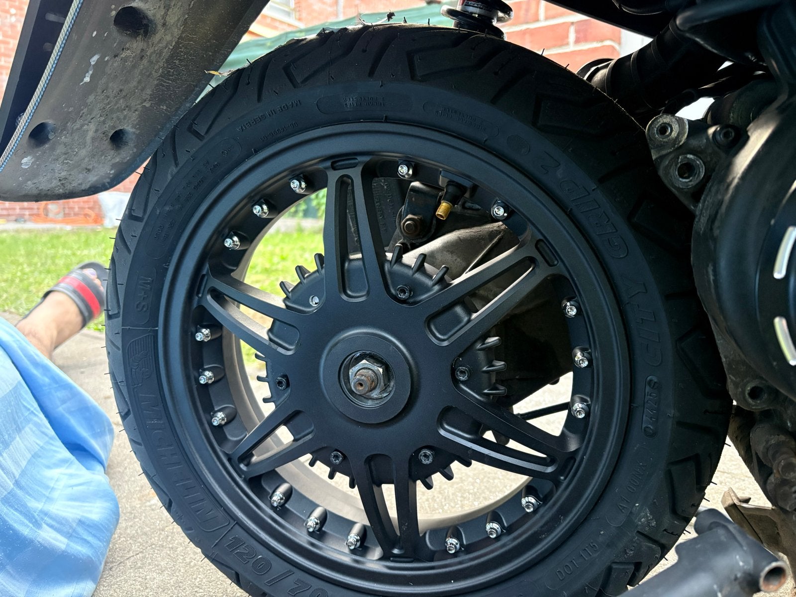 Custom velgenset “ Antwerpen “, Ophalen, Zo goed als nieuw, Overige typen, Vespa