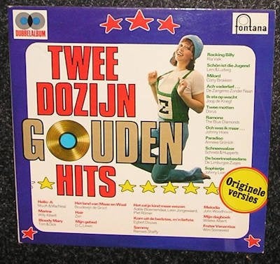 Twee Dozijn Gouden Hits – Diverse Artiesten 1973 LP2277 DLP, Gebruikt, Ophalen of Verzenden, Pop, 12 inch