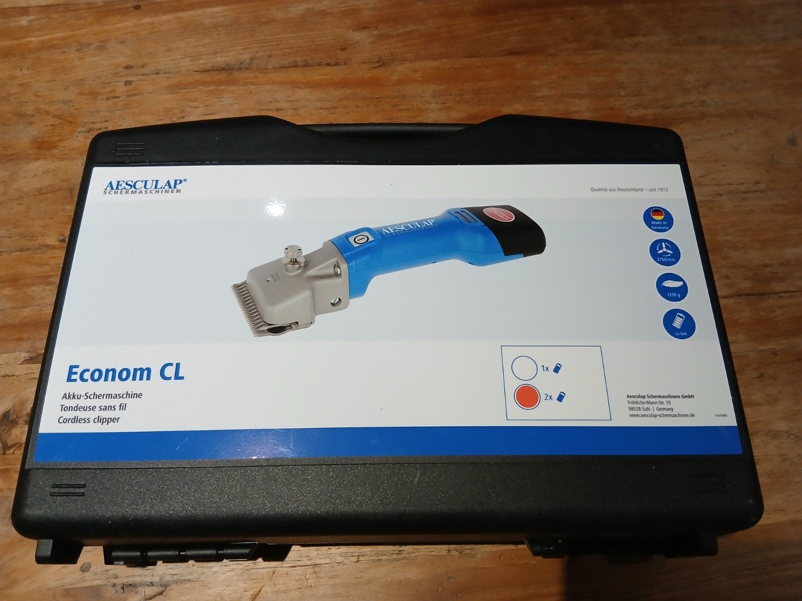accu scheermachine GT806 aesculap econom cl nieuw, Ophalen of Verzenden, Nieuw