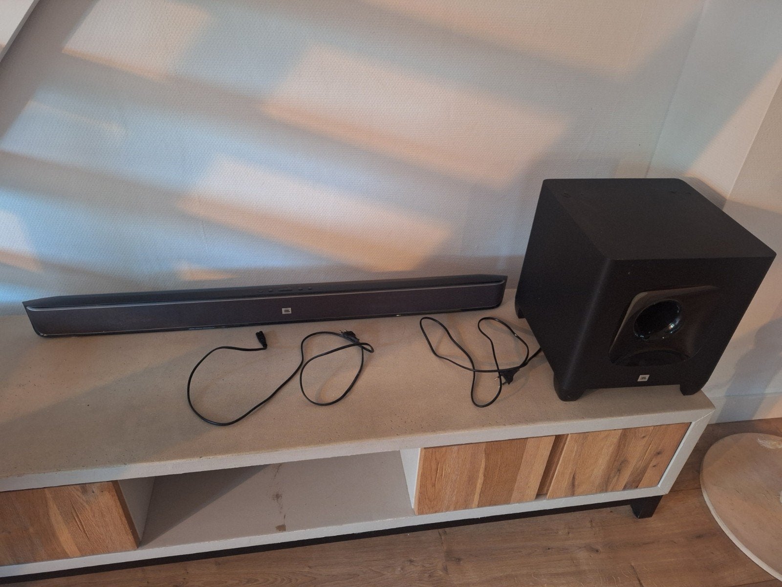 JBL SB400 soundbar met subwoofer zware bass, Ophalen, Gebruikt