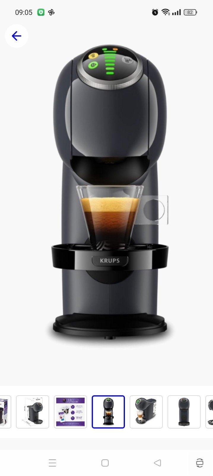 Krups Nescafé Dolce Gusto Genio S Basic + 2 Starbucks kopjes, Koffiepads en cups, Koffiemachine, Ophalen of Verzenden, Zo goed als nieuw