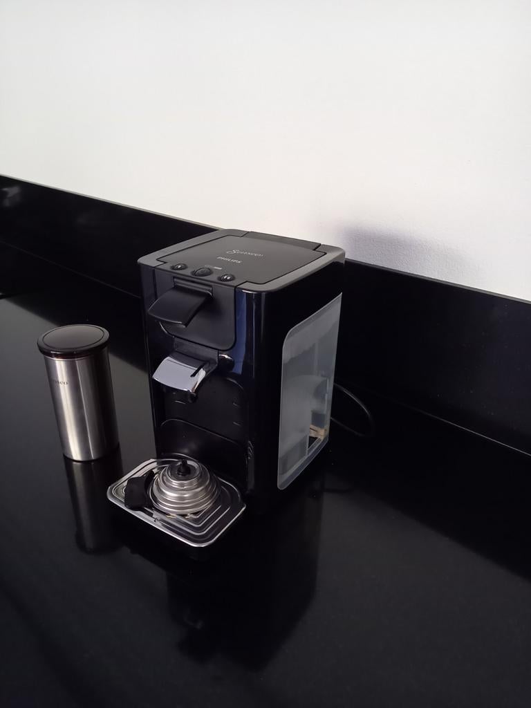 Philips Senseo Original HD6554/60 Koffiepadapparaat Zwart, Koffiemachine, Ophalen of Verzenden, Zo goed als nieuw, 2 tot 4 kopjes
