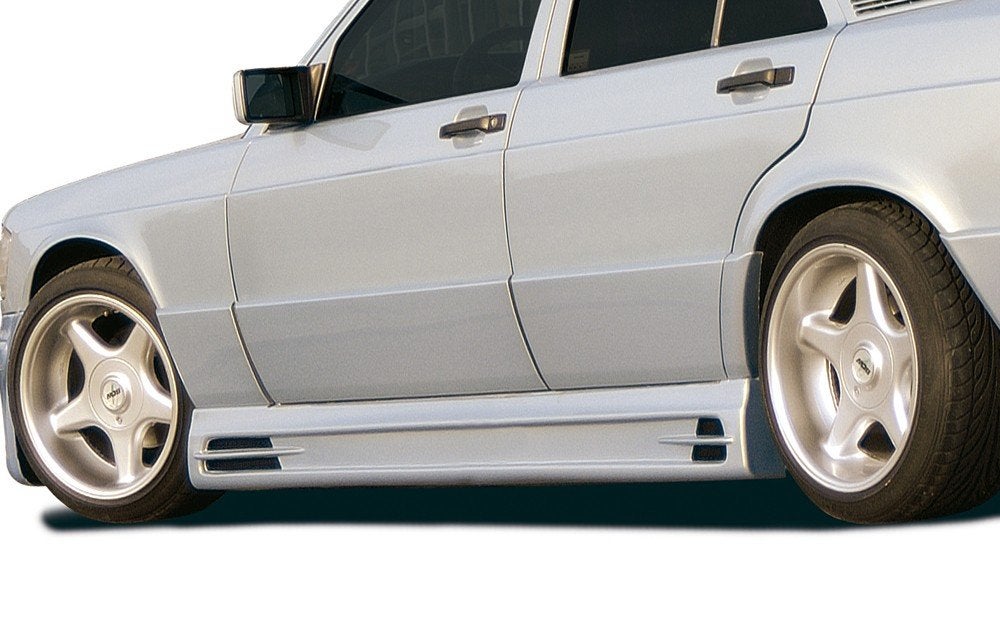 Mercedes 190e Rieger side skirts - Nieuw, Ophalen