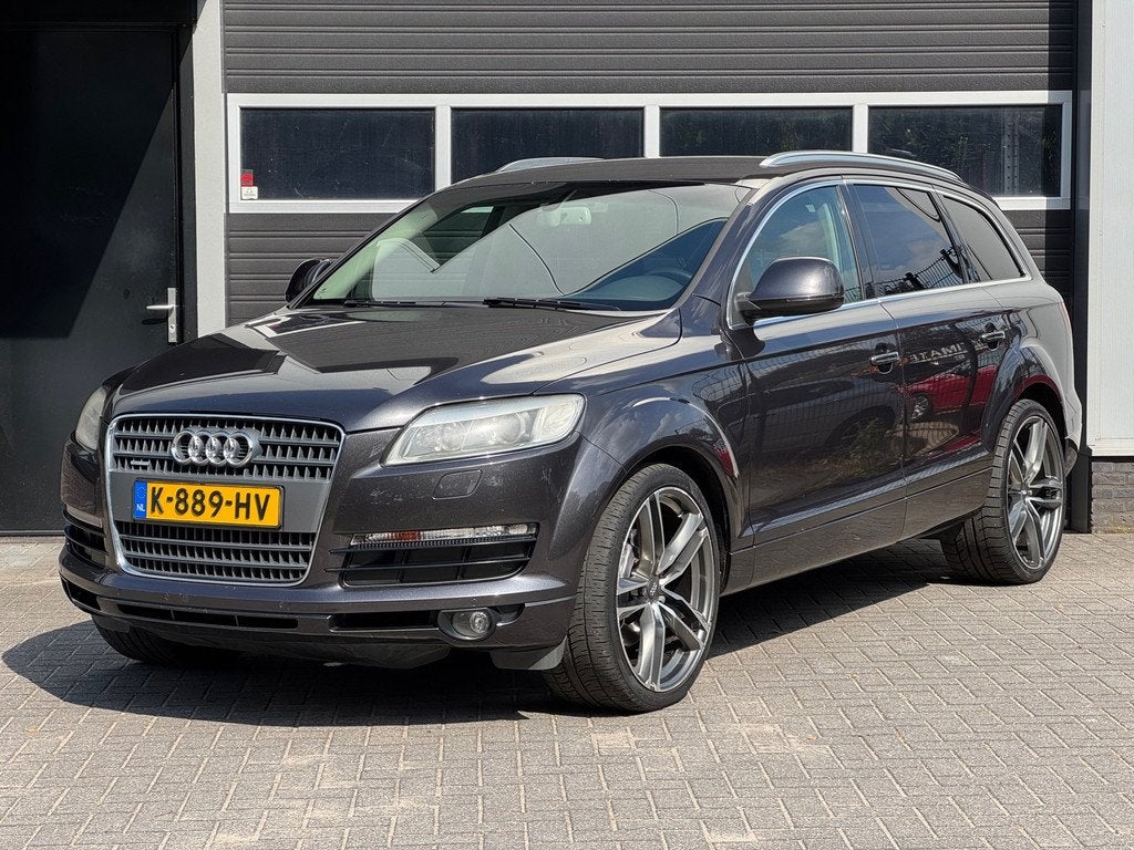 Audi Q7 4.2 FSI quattro 5+2 Xenon, Trekhaak, Keyless, Memory, Auto's, Audi, Automaat, Gebruikt, 8 cilinders, 7 stoelen