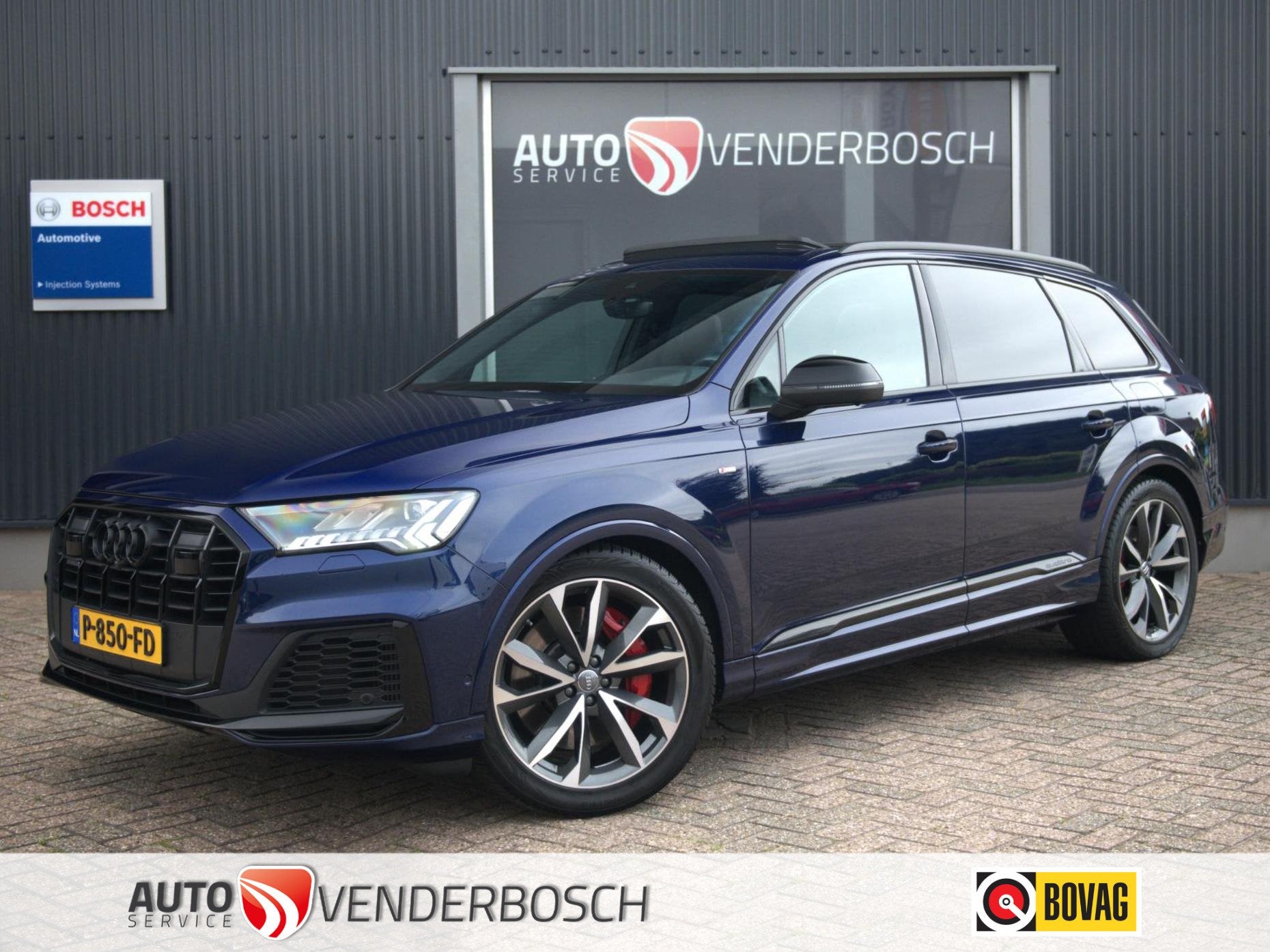 Audi Q7 60 TFSI e quattro Competition 456pk | Pano | LED Mat, Auto's, Automaat, 14 kWh, Gebruikt, Euro 6