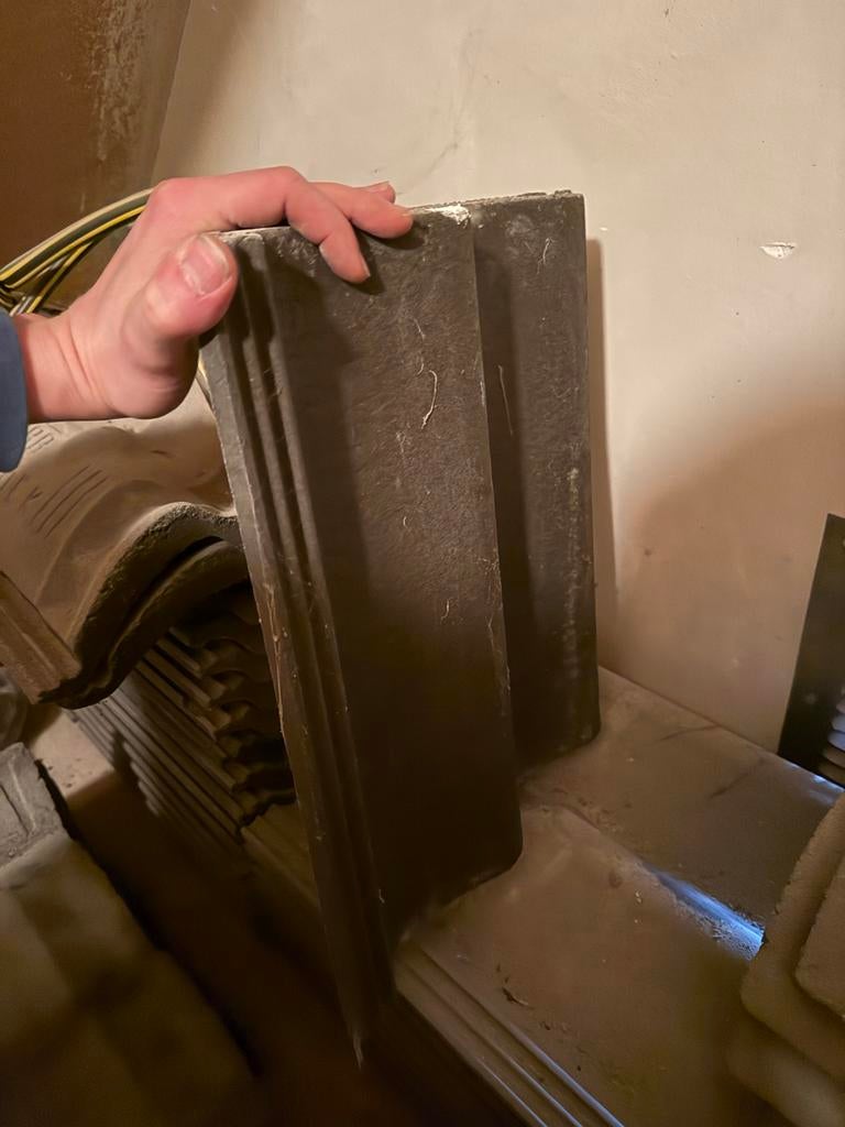 Beton sneldekpannen - Diverse hoeveelheden beschikbaar, Doe-het-zelf en Verbouw, Dakpannen en Dakbedekking, Ophalen, Overige materialen