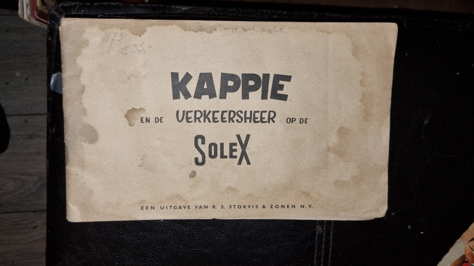 Vintage Solex Kappie Verkeersheer Boekje, Ophalen of Verzenden