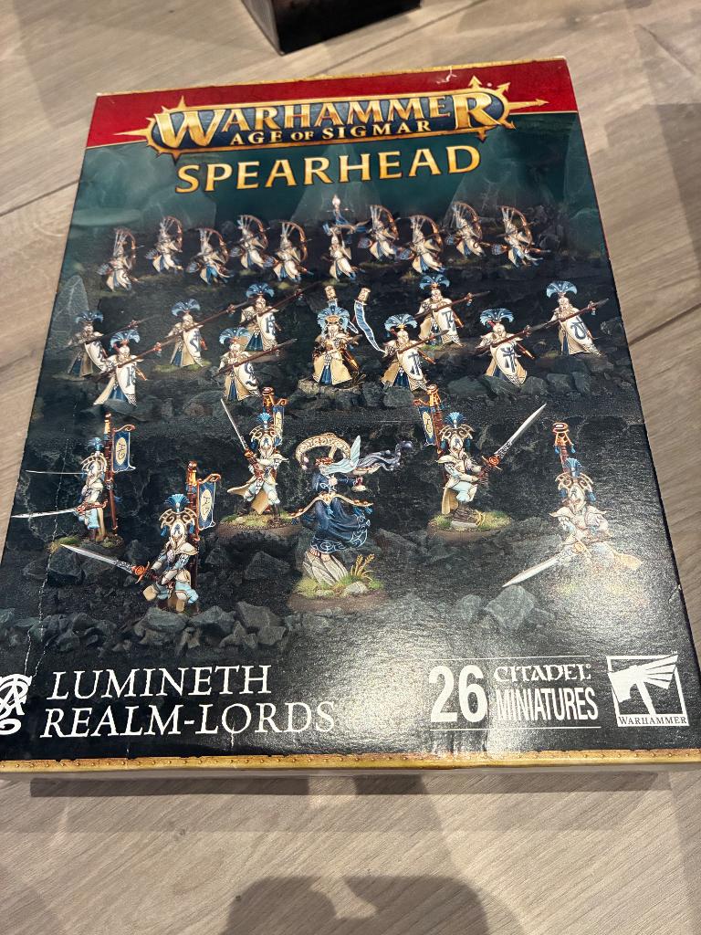 Warhammer lumineth spearhead new, Hobby en Vrije tijd, Wargaming, Ophalen of Verzenden, Nieuw, Warhammer
