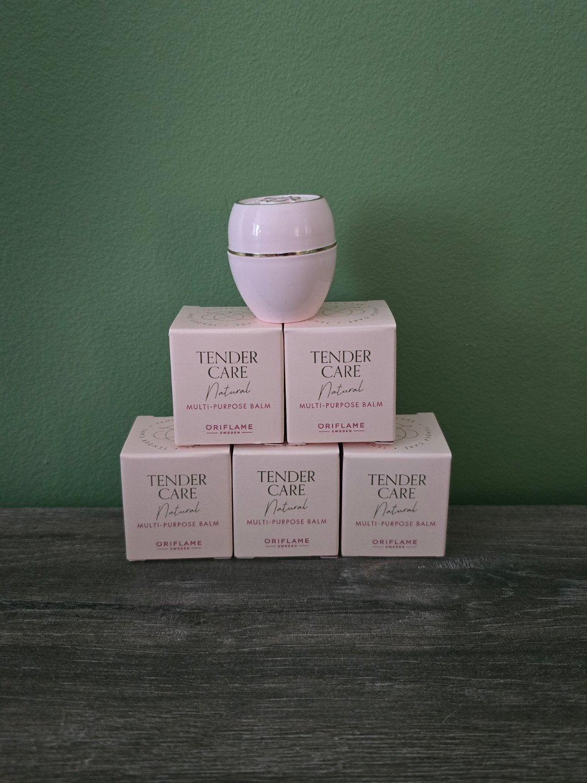 Oriflame Tender Care Natural Wonderpotje datum 2029, Ophalen of Verzenden, Nieuw, Lippen, Verzorging