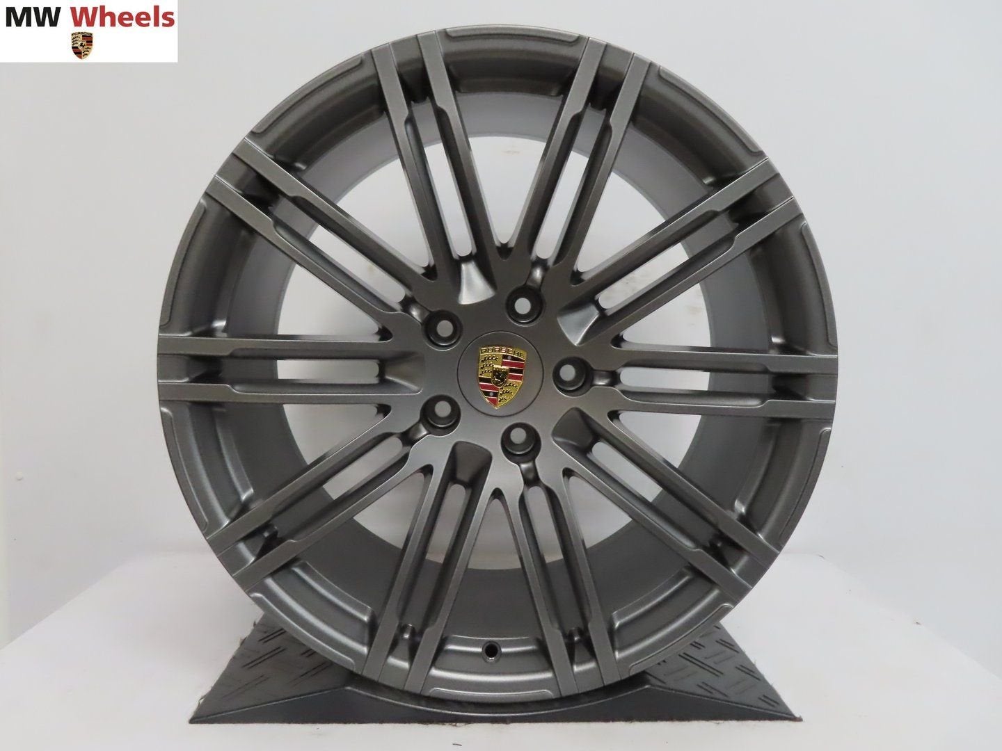 Originele Porsche Cayenne Turbo III 21 inch velgen Titan, Velg(en), -, -, Nieuw