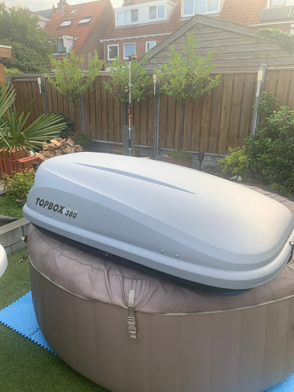 Dakkoffer Topbox 380 - Ruime opslag voor uw reis, Ophalen, Zo goed als nieuw