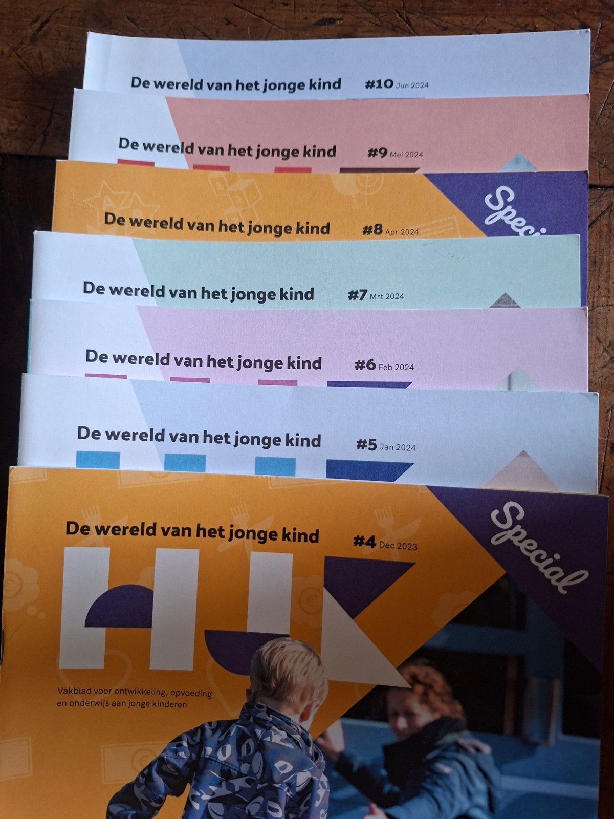 De wereld van het jonge kind (HJK) - Vakblad (7 nummers), Ophalen of Verzenden, Zo goed als nieuw, Overige typen