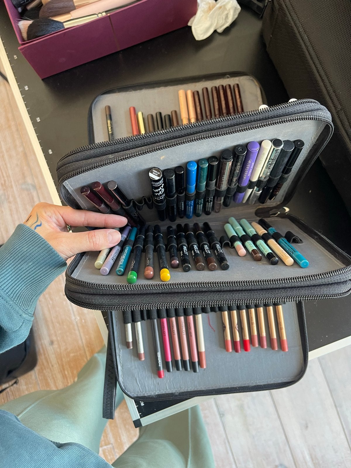 Make-up Pencils Collectie - Visagiste Mettina Jager, Gebruikt, Overige kleuren, Gehele gezicht, Ophalen of Verzenden