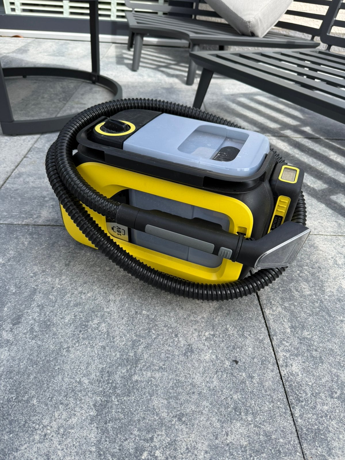 Karcher se 3-18, Doe-het-zelf en Verbouw, Reinigingsmachines, Ophalen of Verzenden, Zo goed als nieuw