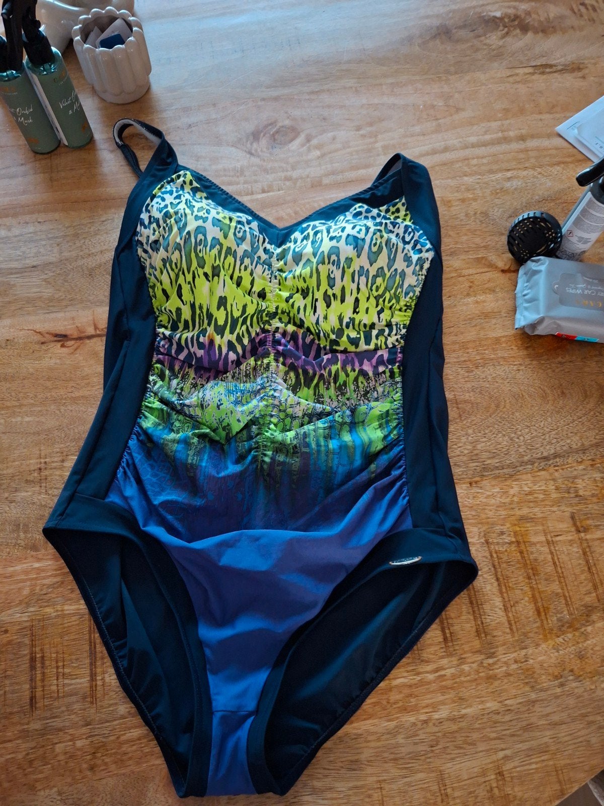 Badpak zgan  Sunflair, Ophalen, Zo goed als nieuw, Zwart, Badpak