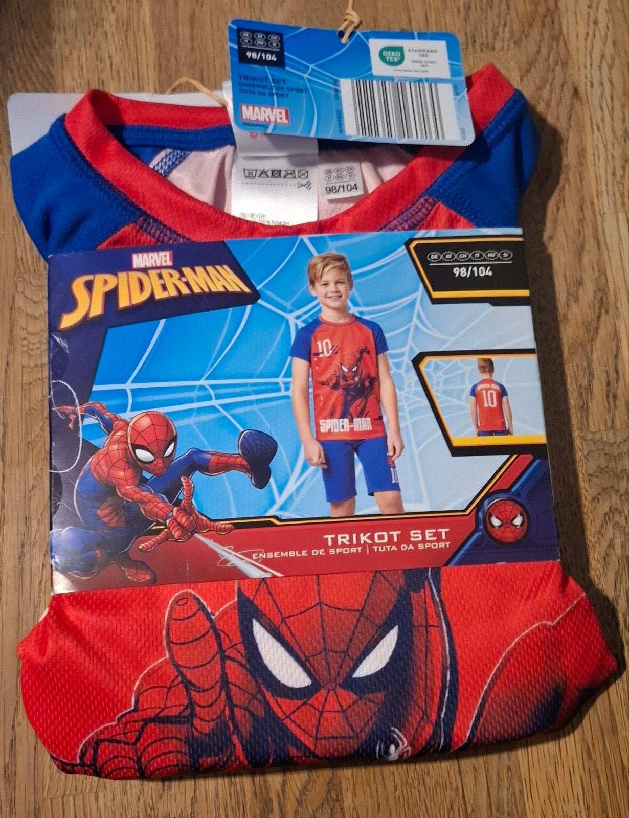Marvel Spiderman Sportkleding set Jongens Maat 98/104 Nieuw, Kinderen en Baby's, Kinderkleding | Maat 98, Ophalen of Verzenden