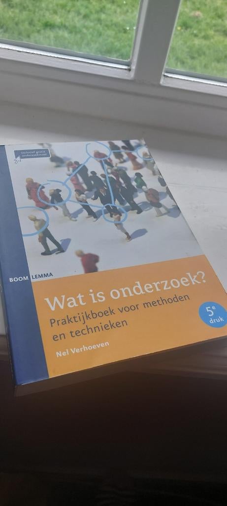 Wat is onderzoek? 5e druk, Boeken, Ophalen of Verzenden