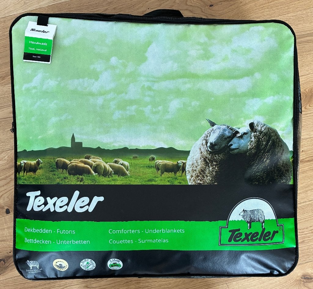 Dekbed Texeler 4 Seizoenen Satijn, Huis en Inrichting, Ophalen, Wit, Deken of Dekbed, Overige merken