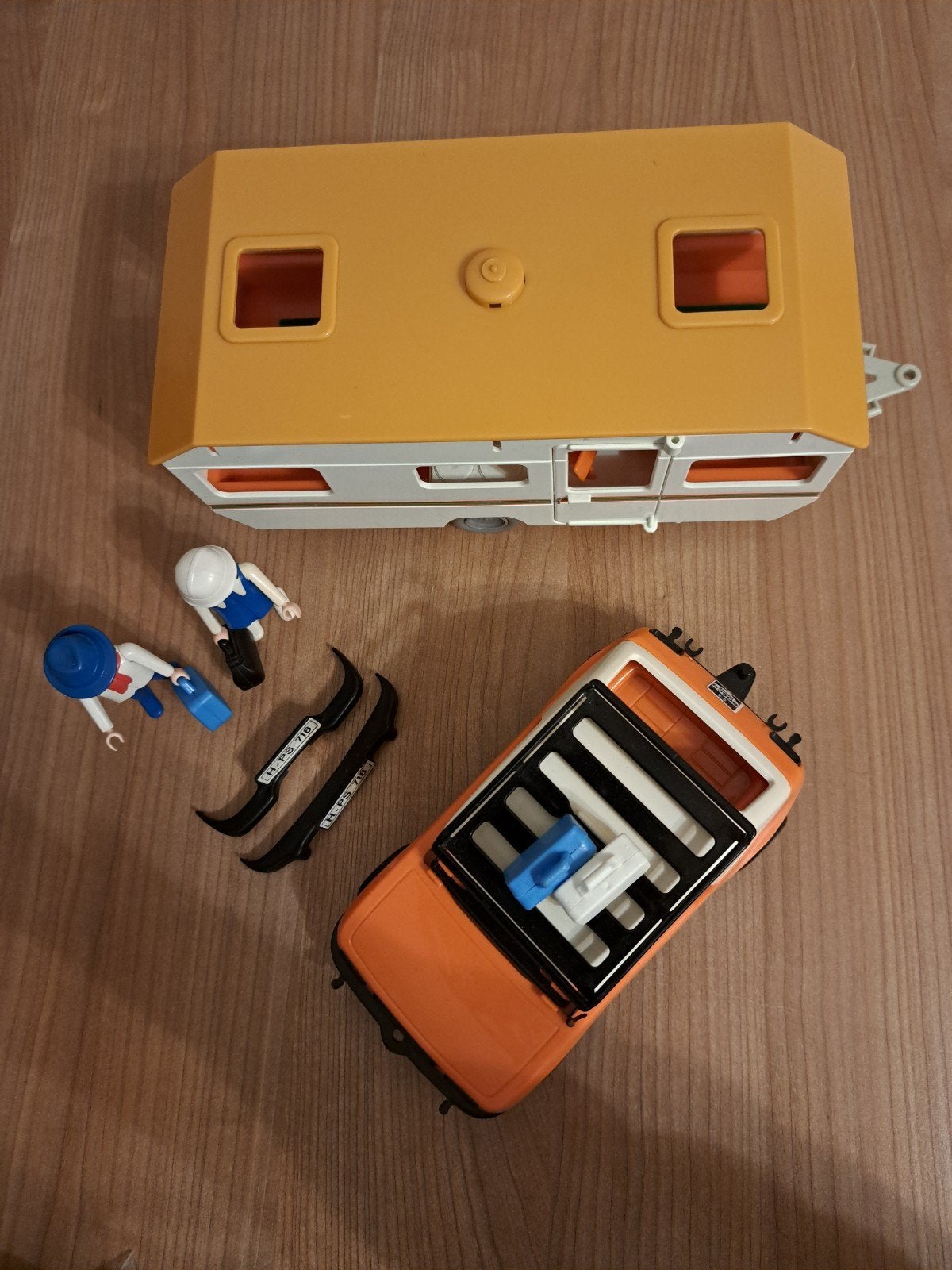 playmobil caravan auto, Ophalen of Verzenden