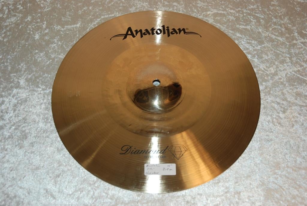 NIEUW!  Anatolian Diamond Trinity crash 818gr. 15 inch, ., Drums of Percussie, Nieuw, Ophalen of Verzenden