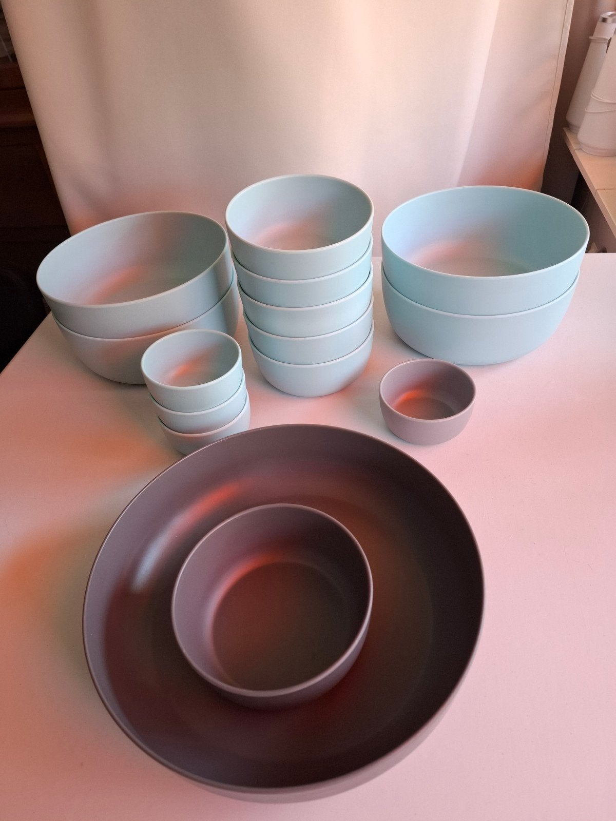 Royal VKB buiten servies via AH, Kunststof, Overige merken, Ophalen of Verzenden, Zo goed als nieuw