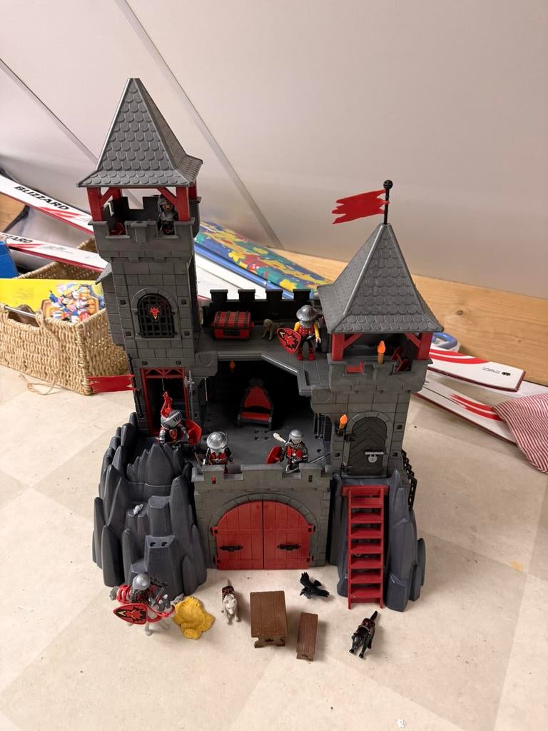 Playmobil kasteel, Verzamelen, G1, Ophalen of Verzenden, Zo goed als nieuw