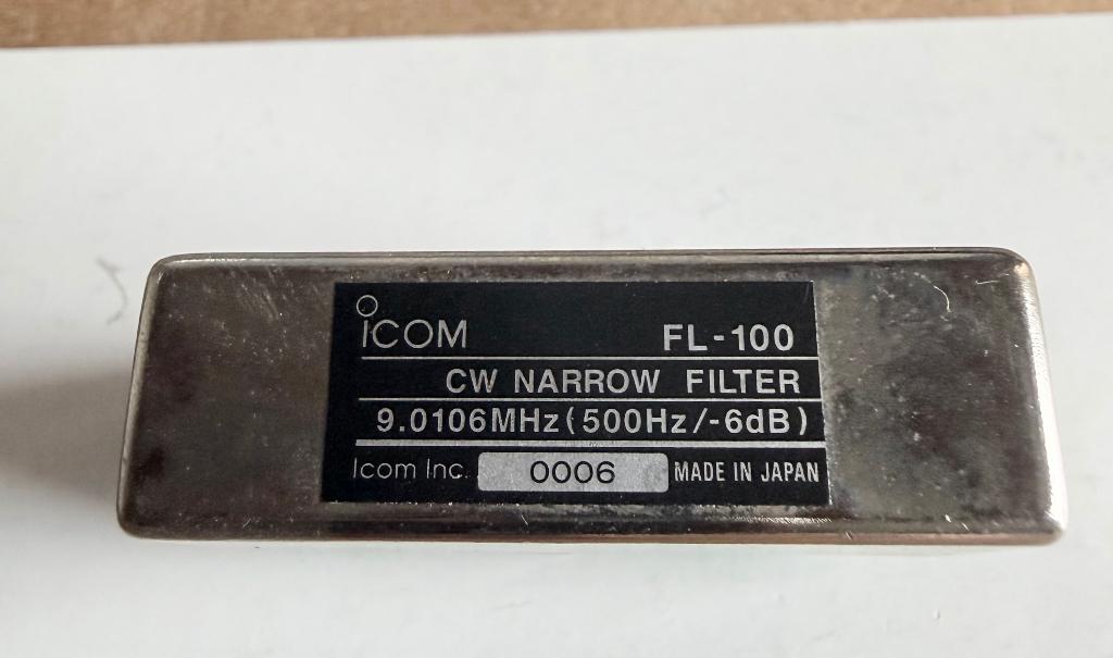 Icom Filter, Ophalen of Verzenden, Zo goed als nieuw, Zender en Ontvanger