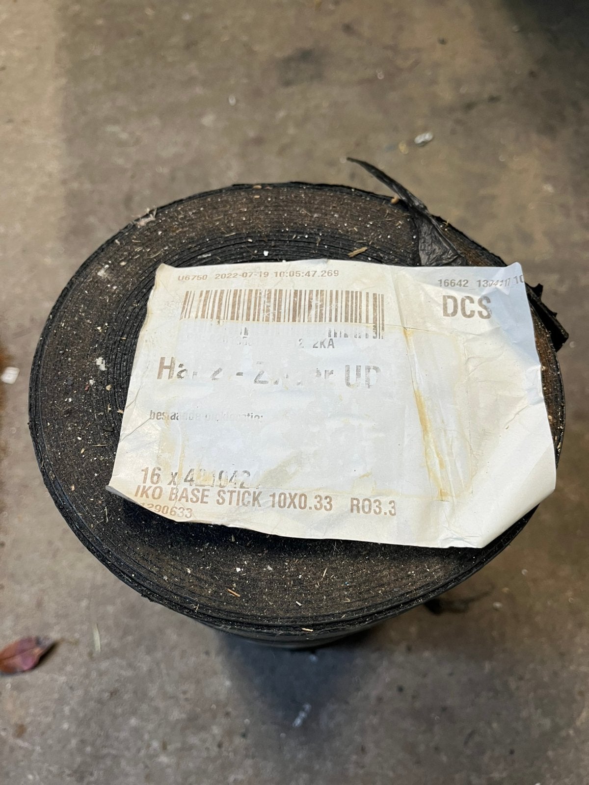 Iko base stick zelfklevende onderlaag, Ophalen, Overige materialen, Zwart, Zo goed als nieuw
