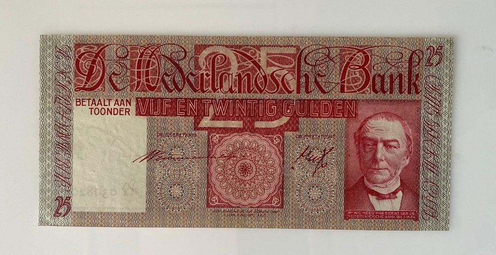 25 Gulden 1941 Willem Cornelis Mees - KY 030820 - Nieuw., Postzegels en Munten, Bankbiljetten | Nederland, Ophalen of Verzenden