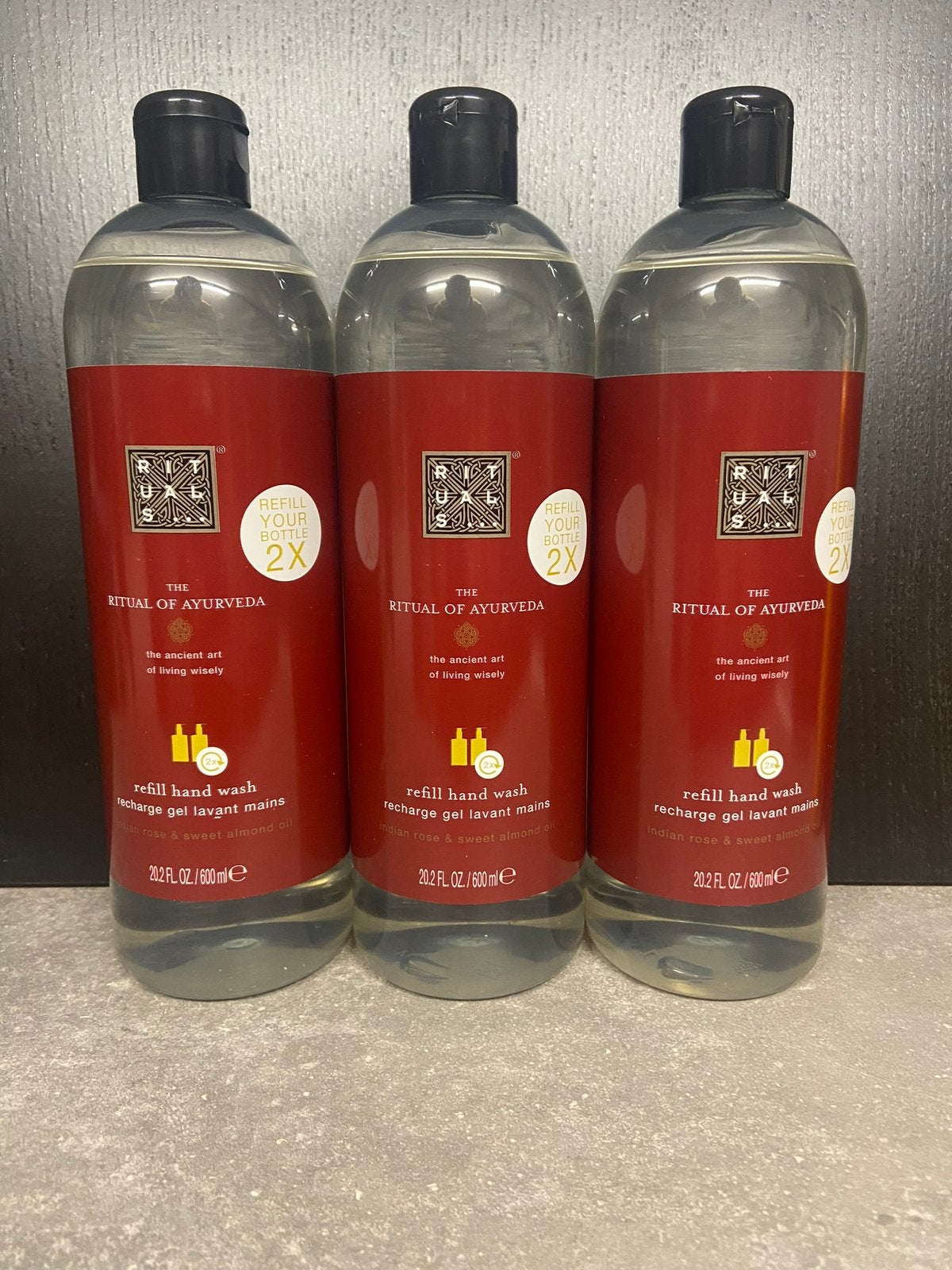 Rituals of Ayurveda handzeep 600ml, Ophalen of Verzenden, Nieuw, Bodylotion, Crème of Olie
