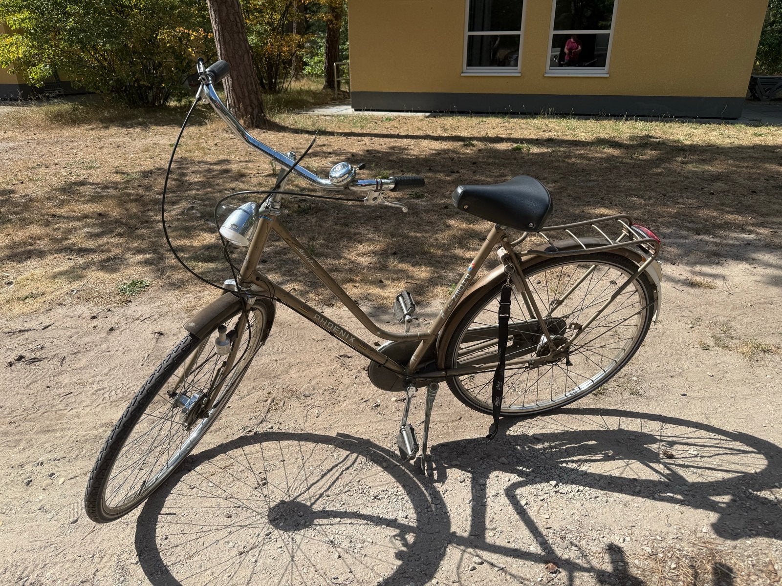 Mooie Phoenix vintage damesfiets - remdraad vastzetten, 53 tot 56 cm, Ophalen, Gebruikt, Overige merken